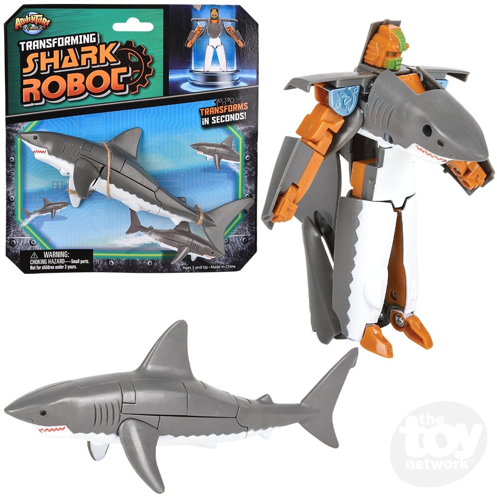Great White Shark Robot Action Figure