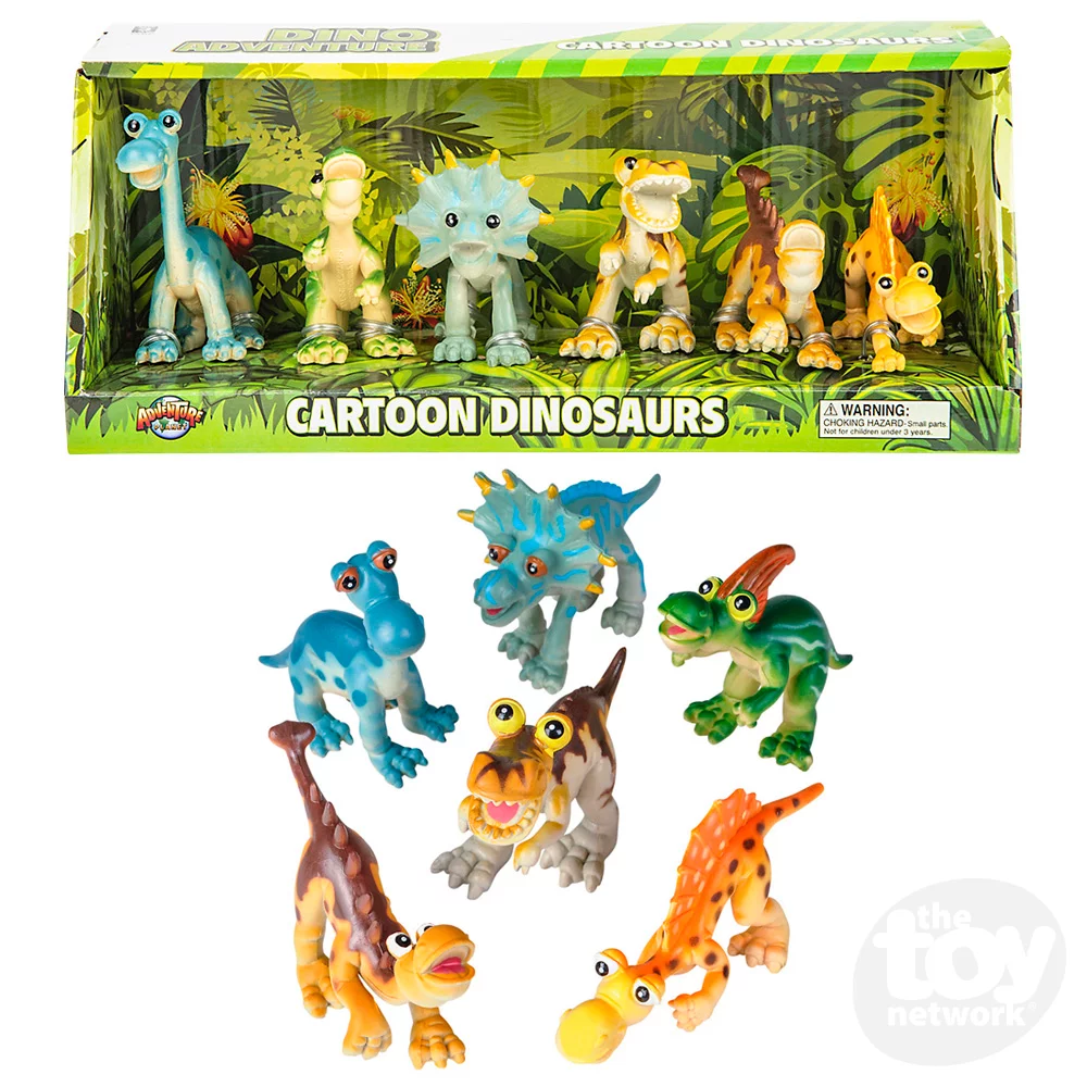 Cartoon Dinosaur 6 Piece Set