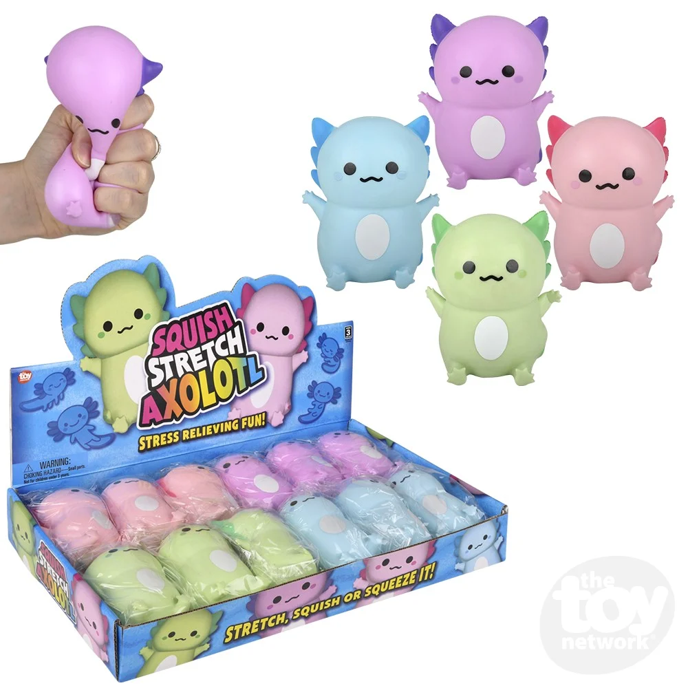 The Toy Network Squish Axolotl 4 Single