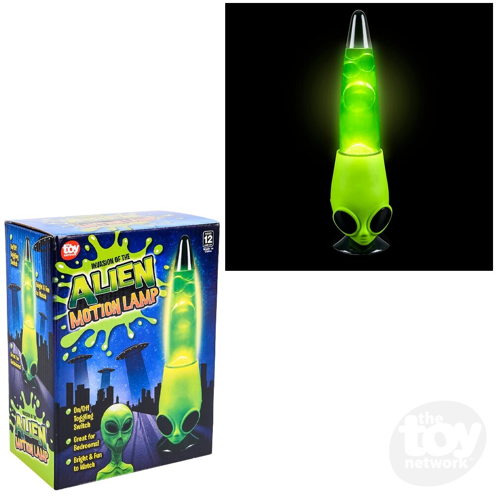 ALIEN MOTION LAMP エイリアン モーションランプ 新品未使用 Alien Head Wax Motion Lamp 13