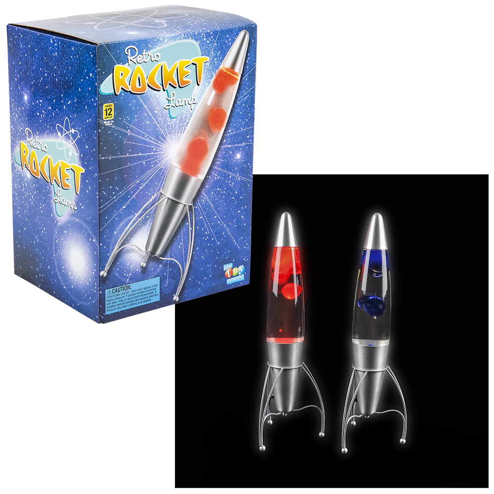 Rocket Ship Wax Motion Lamp 18