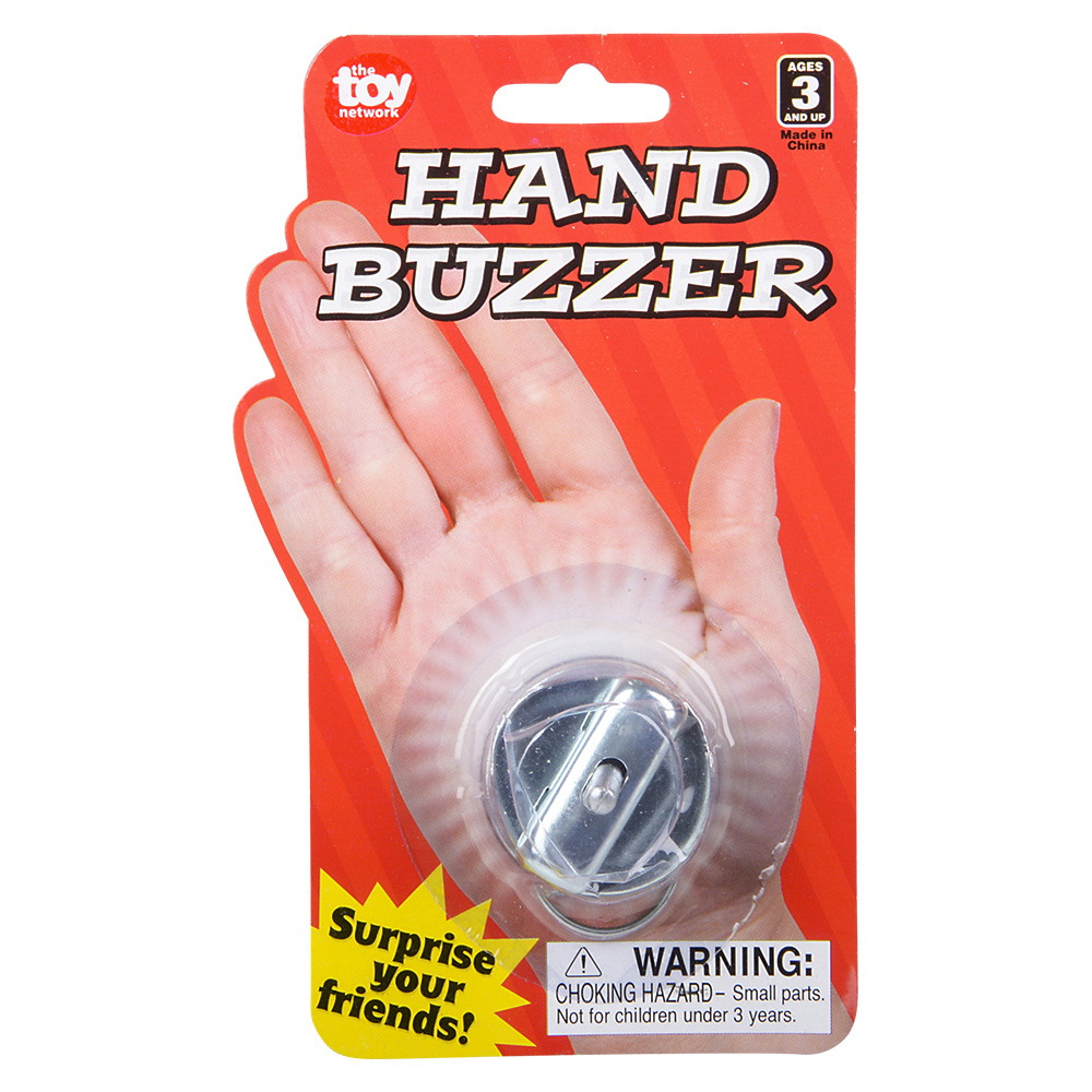Blistercard Metal Hand Buzzer 1.5"