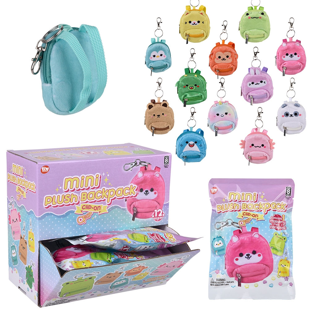 Plush Backpack Blind Box Mini-Figure Collectible Bag MAYMEI Rebel Doll Series Plush Backpack Blind Box – TOPTOY main image 4