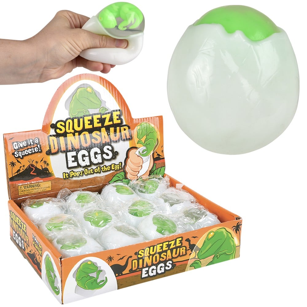 Squeeze Dinosaur Egg 2.75