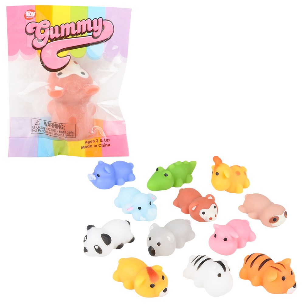 1.5" Gummy Zoo Animals