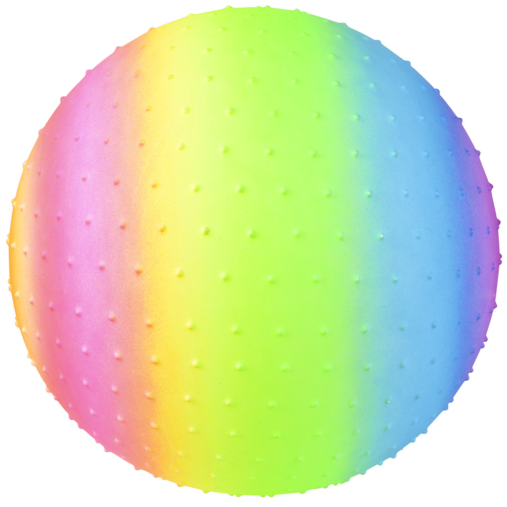 Rainbow Knobby Ball 18"