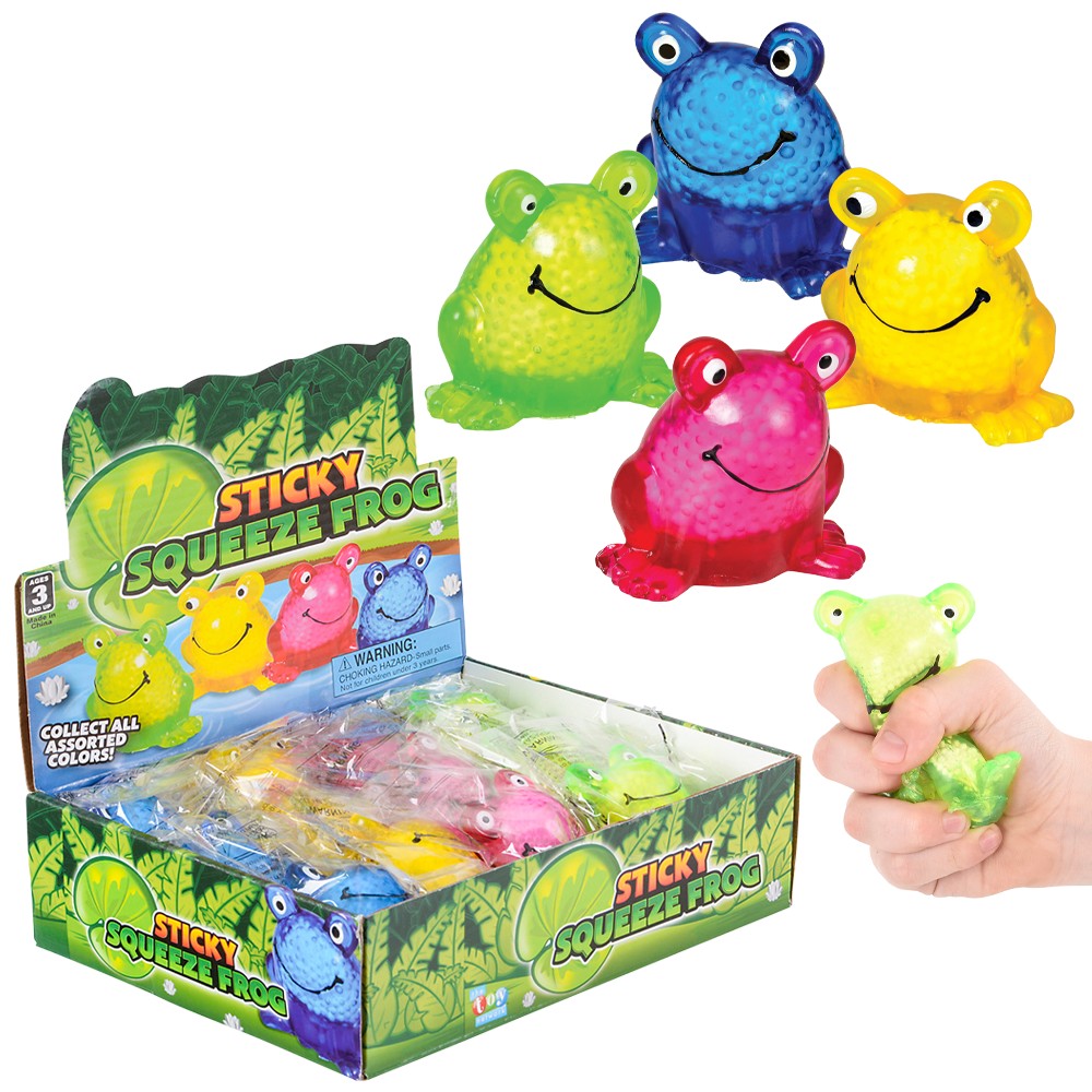 Custom Frog Stress Buster™ Squeeze Toy 