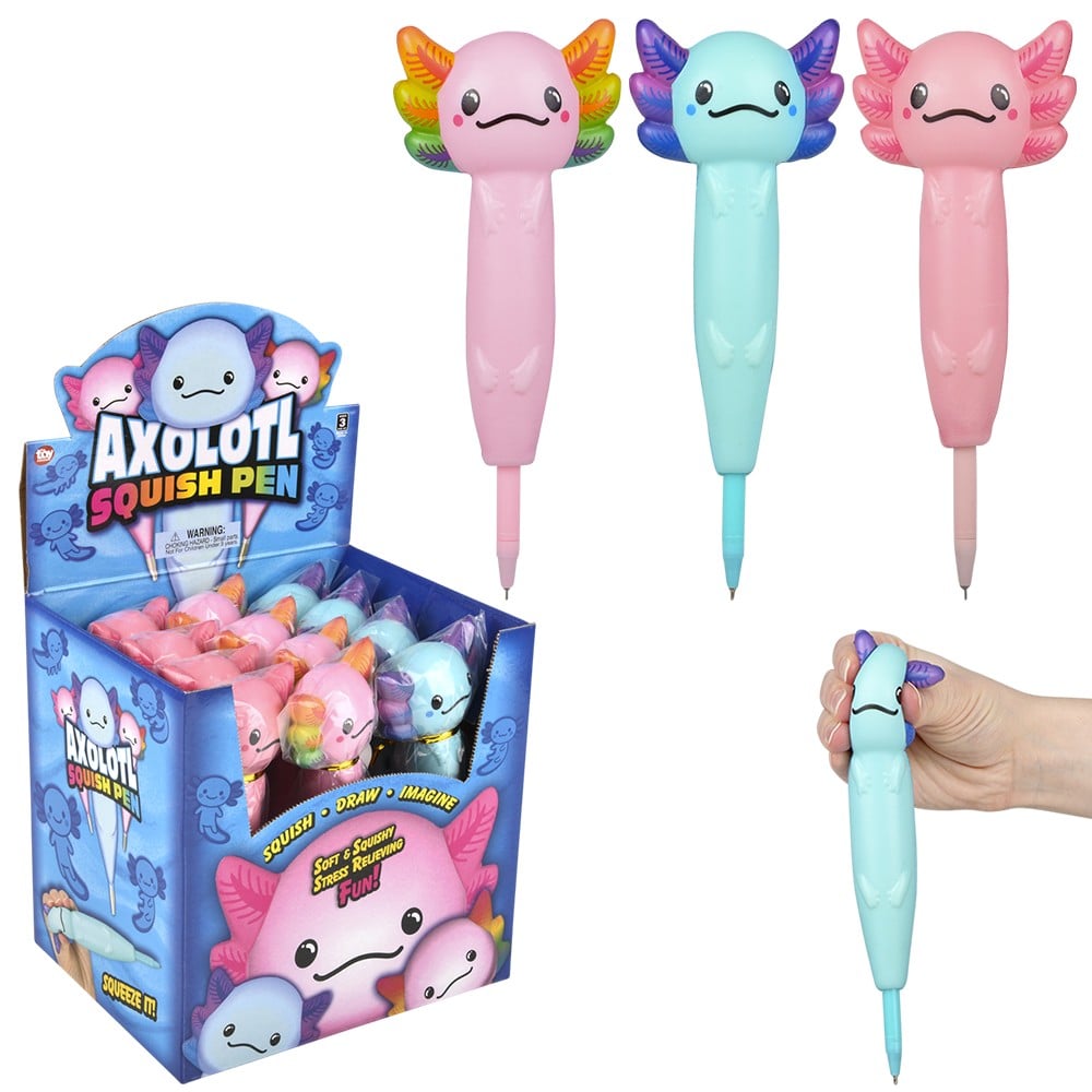 The Toy Network Squish Axolotl 4 Single