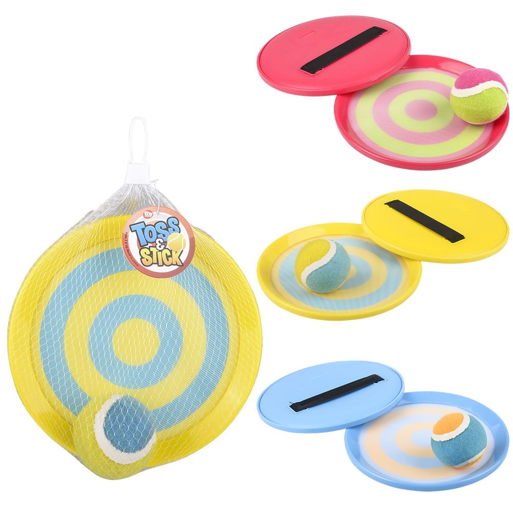 Toss And Stick Ball Game 8"