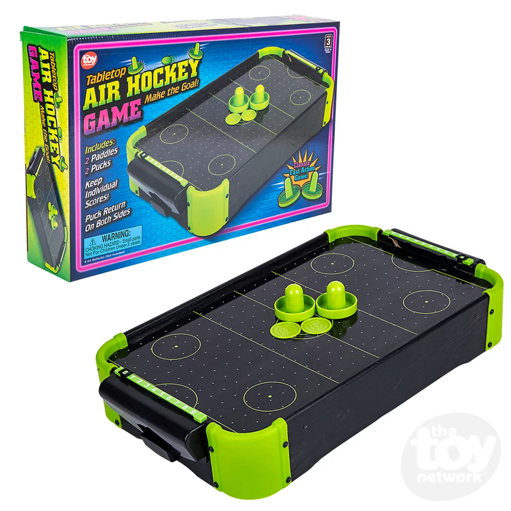 Neon Tabletop Air Hockey Game 20/