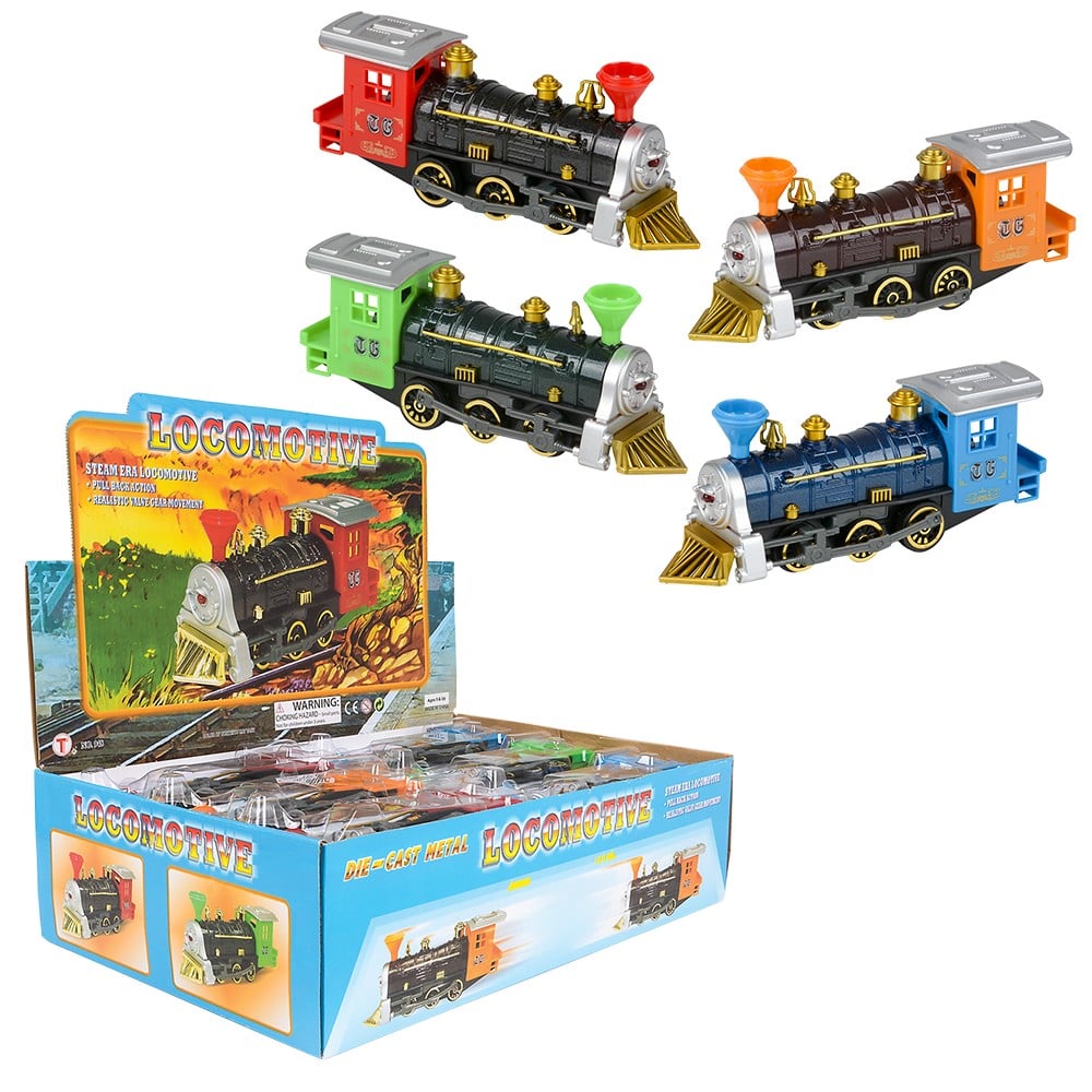 Diecast Pullback Locomotive 7