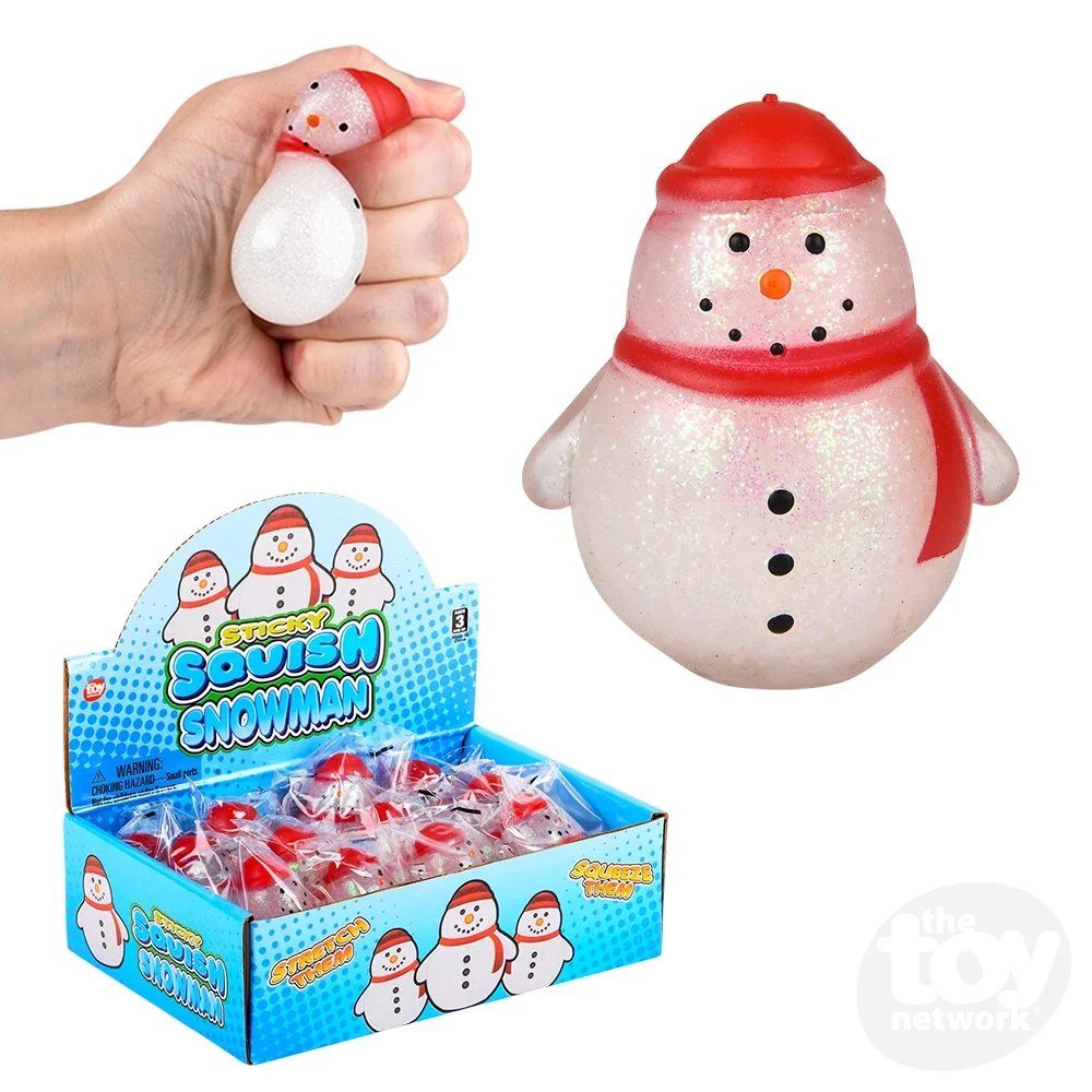 Snowman squishy cheap