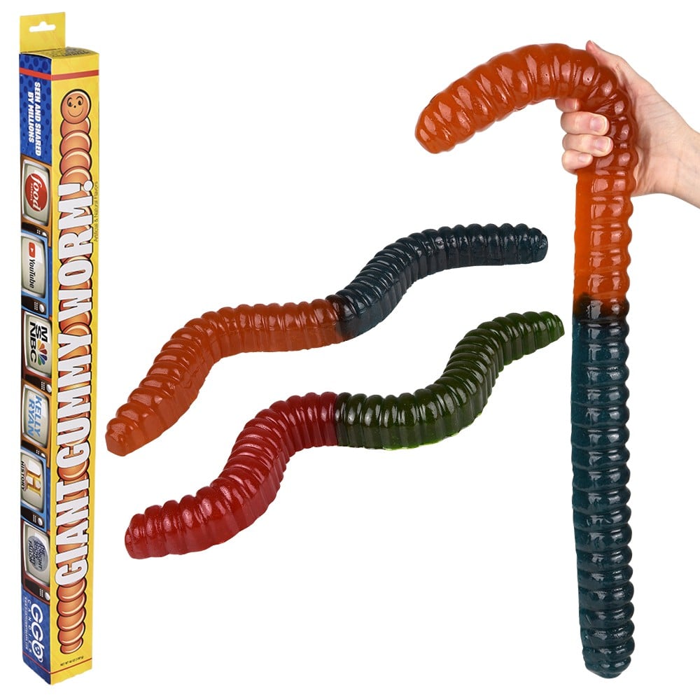 Giant gummy deals worm